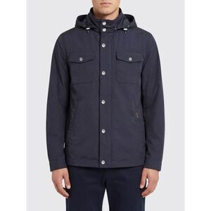 Moorer Jacket Men Blue